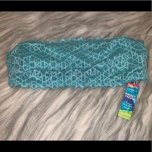 Never Say Never Bandeau (Bright Teal)